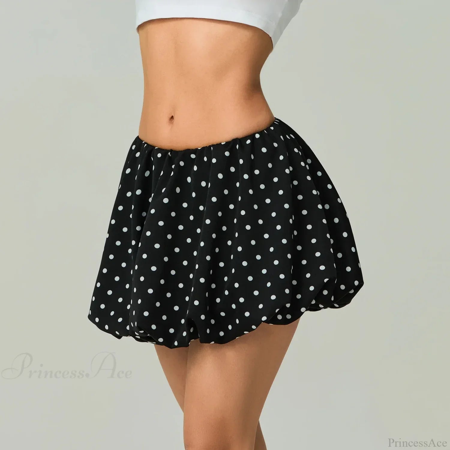 Dot Pattern Low Rise Skirt image 4