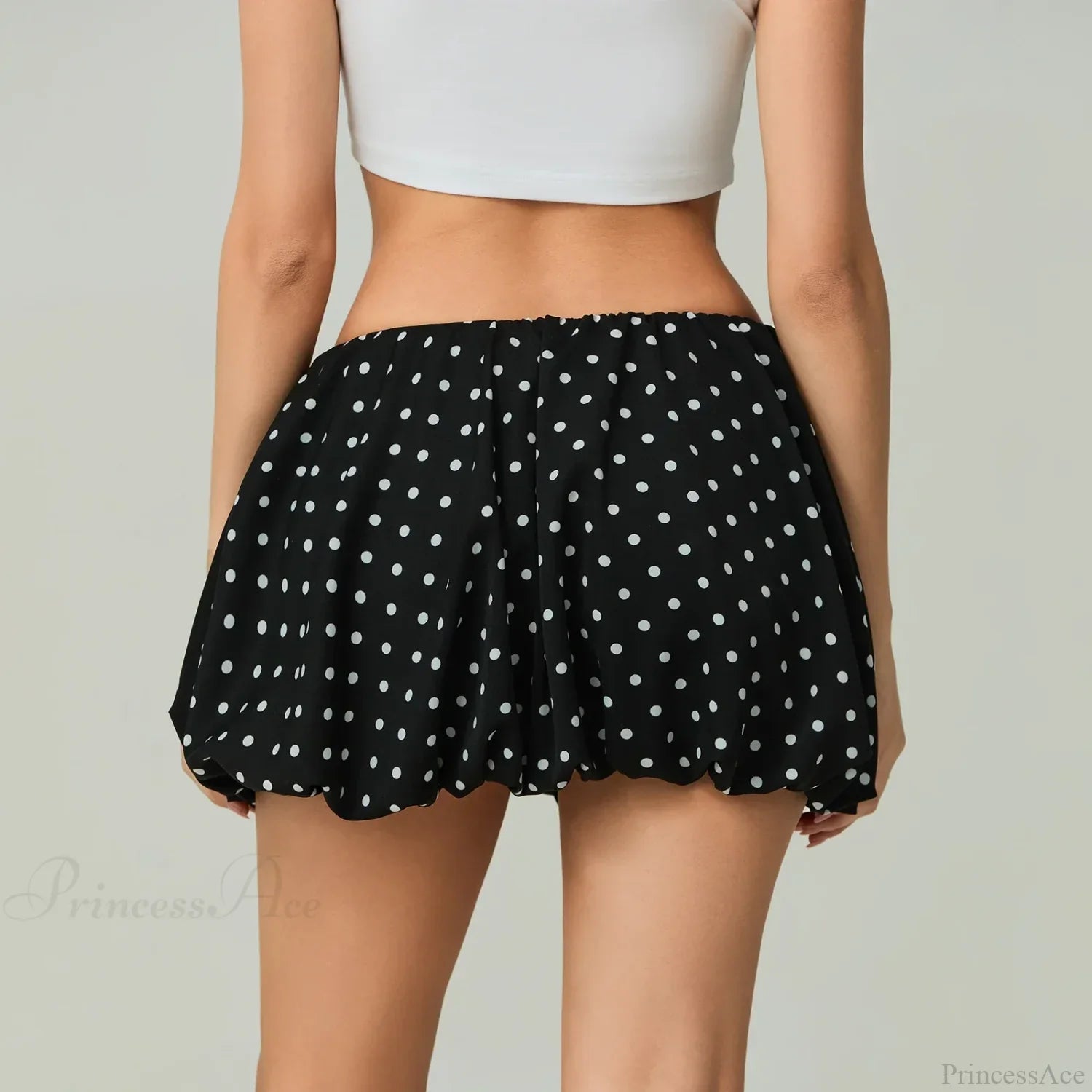 Dot Pattern Low Rise Skirt image 5