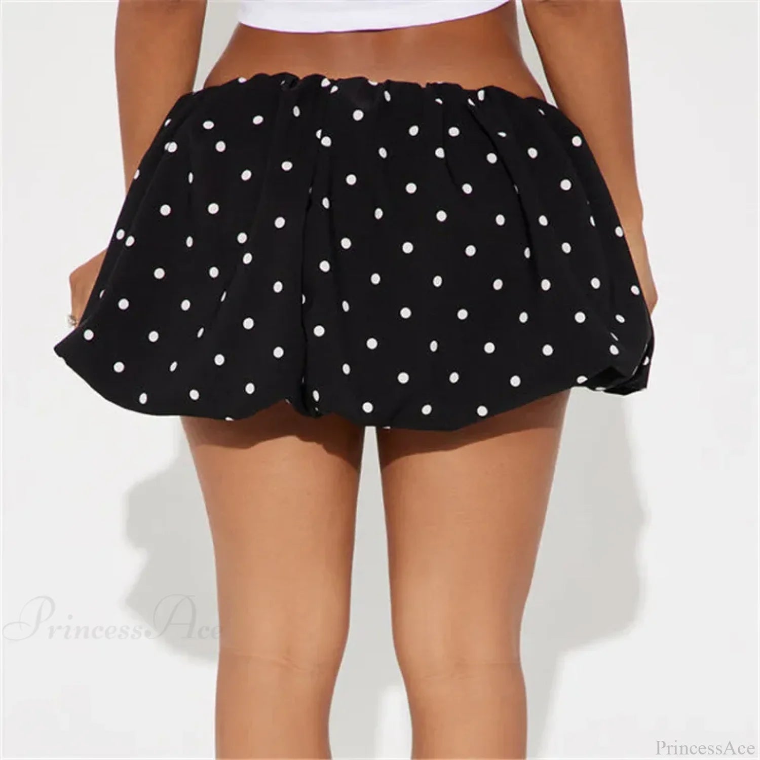 Dot Pattern Low Rise Skirt image 3