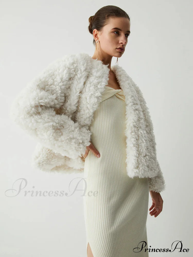 Double Pockets Graceful Fleece Jacket image 1