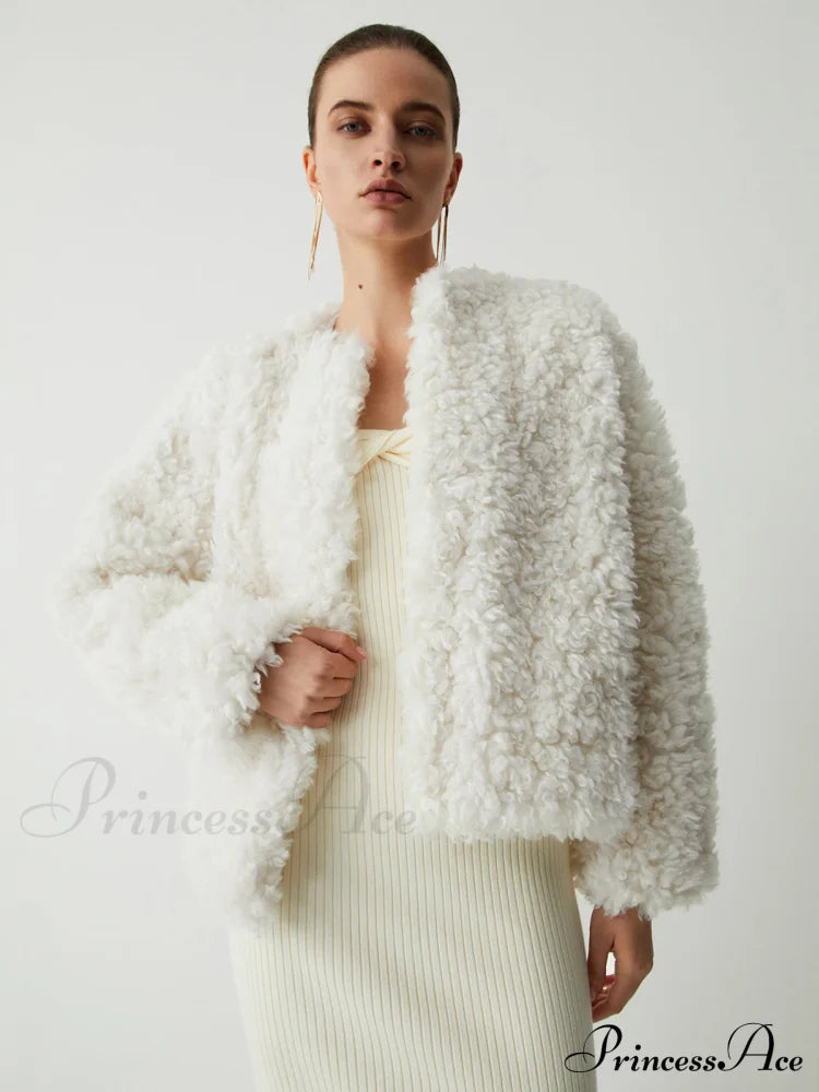 Double Pockets Graceful Fleece Jacket image 2