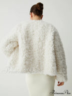 Double Pockets Graceful Fleece Jacket image 5