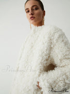 Double Pockets Graceful Fleece Jacket image 4