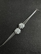 Double Rose Graceful Decor Necklace image 3