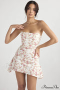 Draped Strapless Stylish Corset Dress image 1