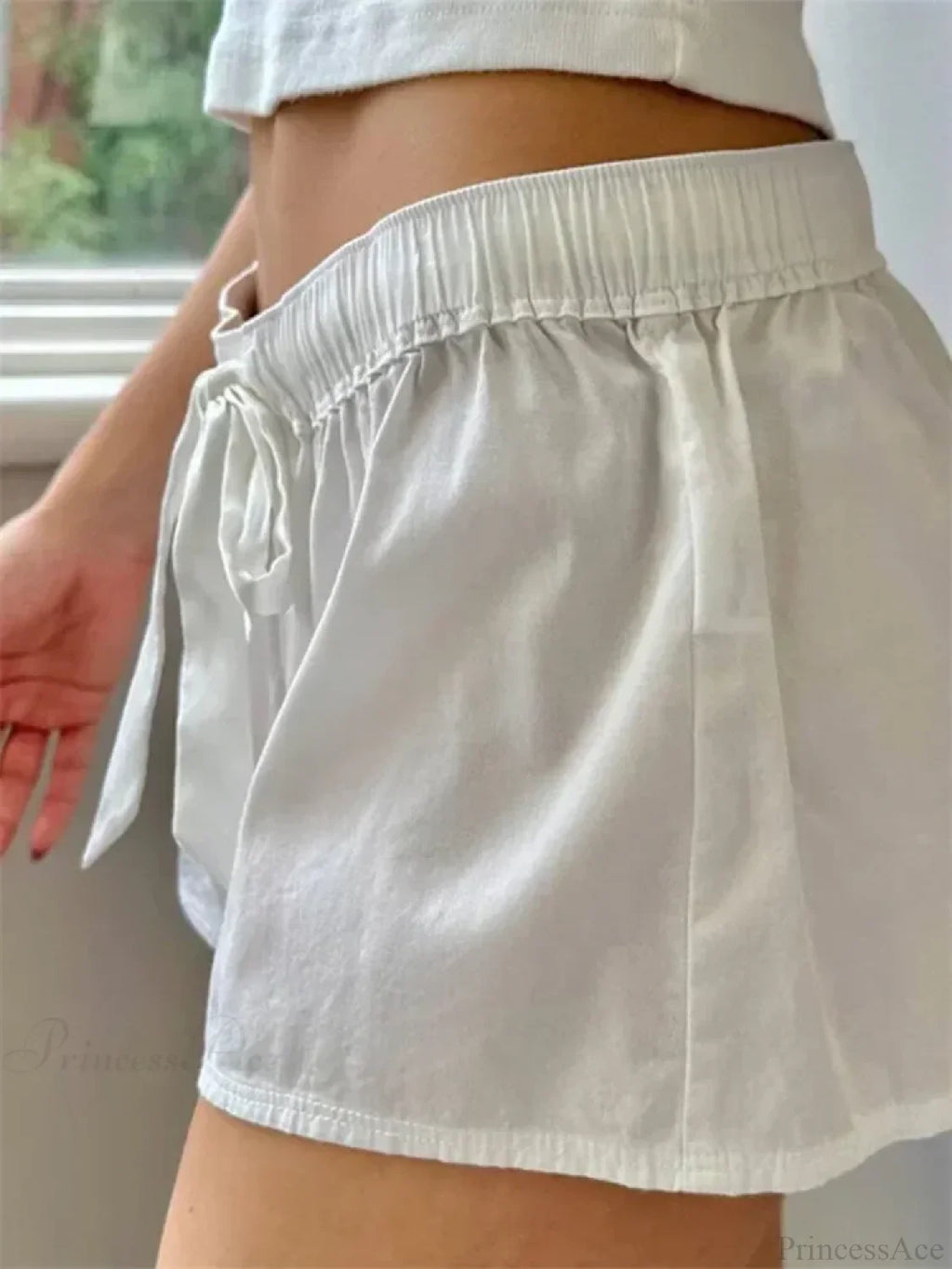 Drawstring Elastic Sleep Short image 3