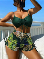 Drawstring Front Shorts Two Piece Set image 18