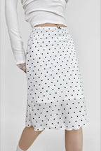 High Waist Contrast Plaid Bodycon Skirt image 5