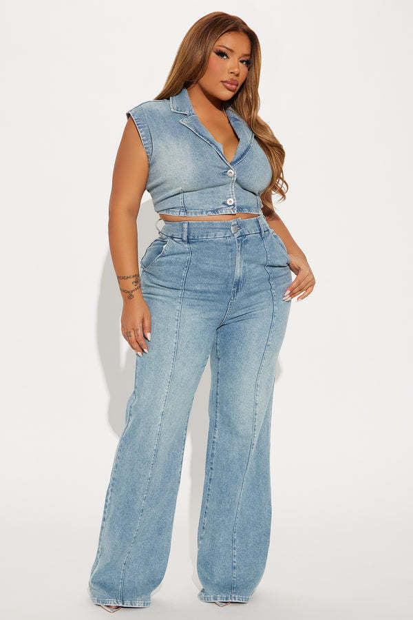 Loose Fit Washed Straight Jean image 6
