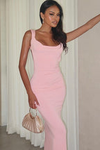 Bow Back Spaghetti Strap Formal Dress image 16