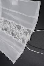 Sexy Lace Trim Tie Back Slim Skirt Set image 7