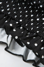Retro Polka Dot Halter Cami Blouse image 4