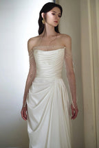 Strapless Off Shoulder Forest Style Fairy Prom Dress image 2