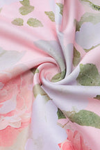 Floral Fitted Split Casual Maxi Dress image 4