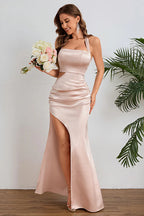 Chic Halter Backless Gown Party Dress image 3