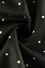 Polka Dot V-Neck A-Line Mini Dress image 4