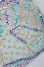 Sequin V Neck Tie Back Halter Top image 6