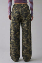 Street Tie Casual Loose Pocket Jeans image 9