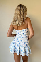 Fresh Floral Bandeau Bodycon Mini Dress image 3