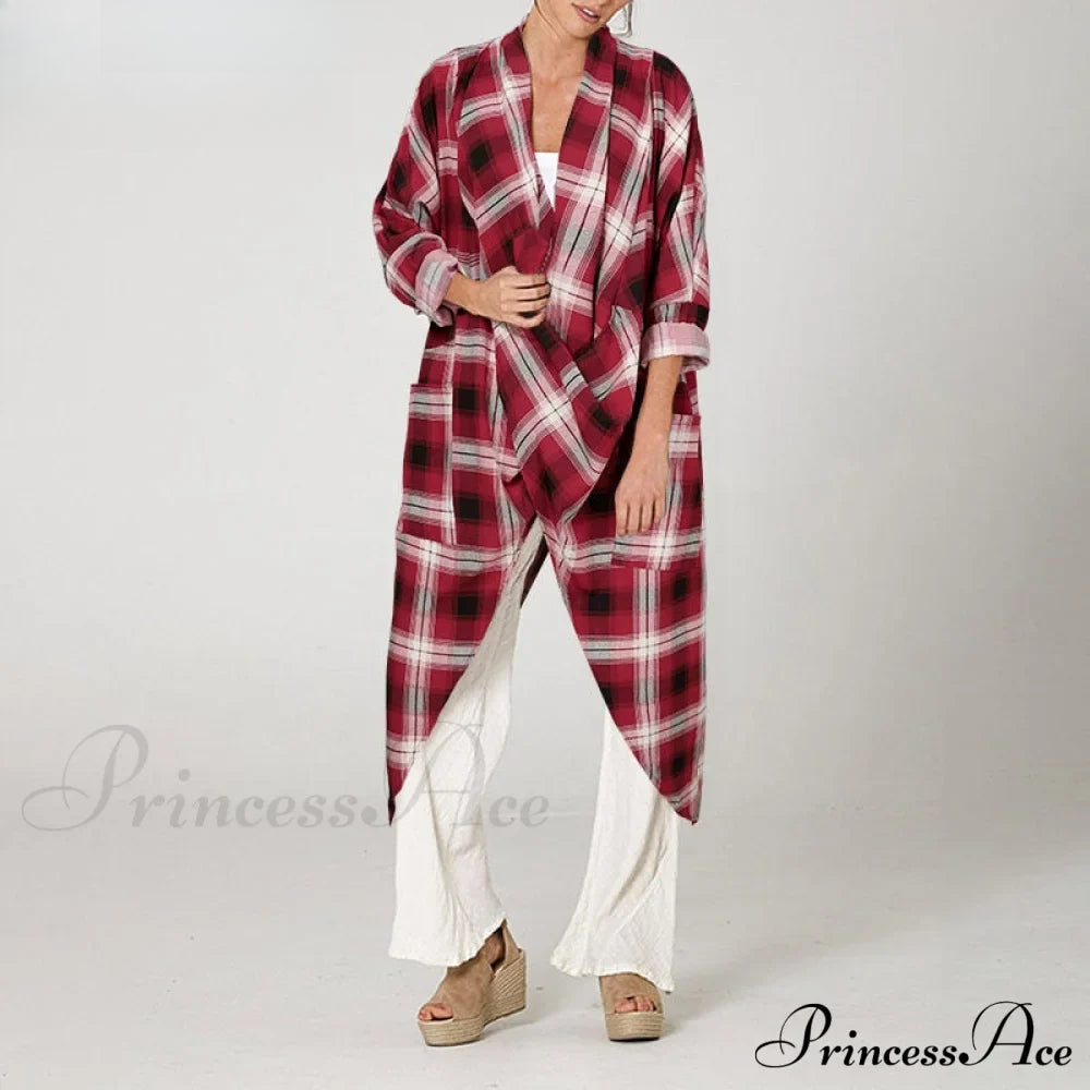 Solid Asymmetrical Cowl Neck Blouse image 10