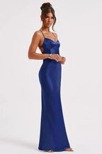 Back Tie Spaghetti Strap Formal Dress image 7