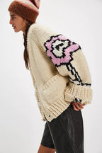 Graphic Print Cardigan image 2