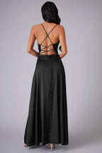 Elegant Spaghetti Strap Ruched Formal Dress image 2