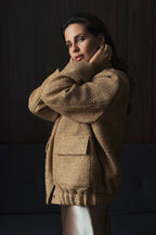 Sequin Stand Collar Pocket Jacket image 11