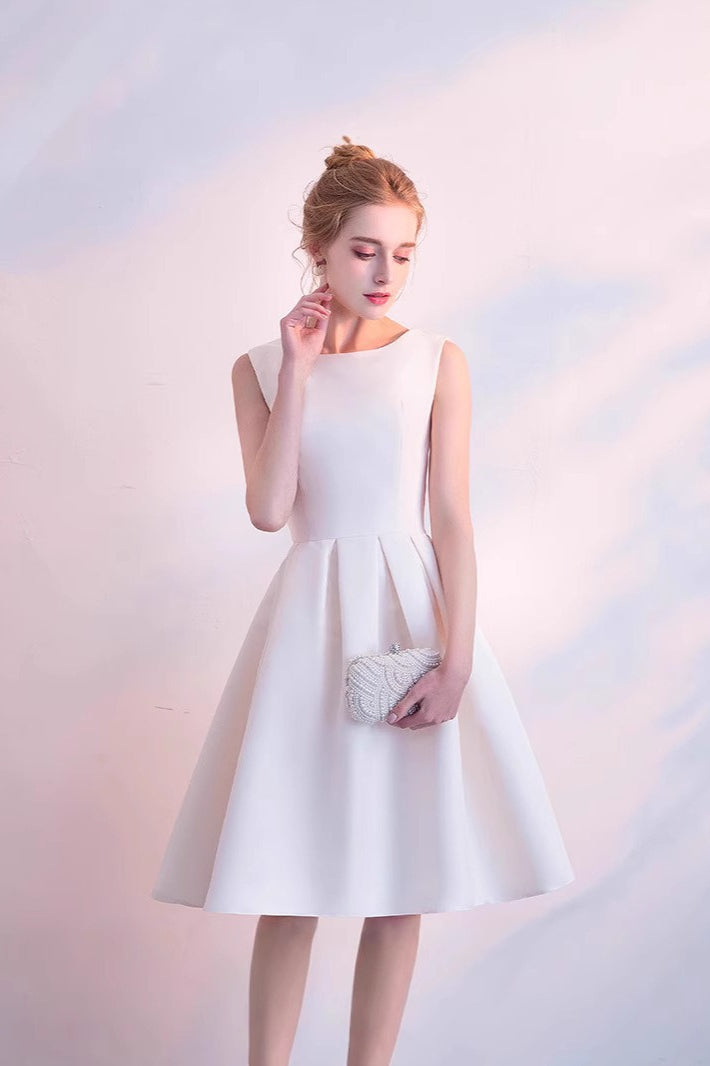 Elegant Bow Mini Party Dress image 3