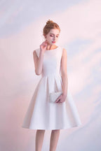 Elegant Bow Mini Party Dress image 3