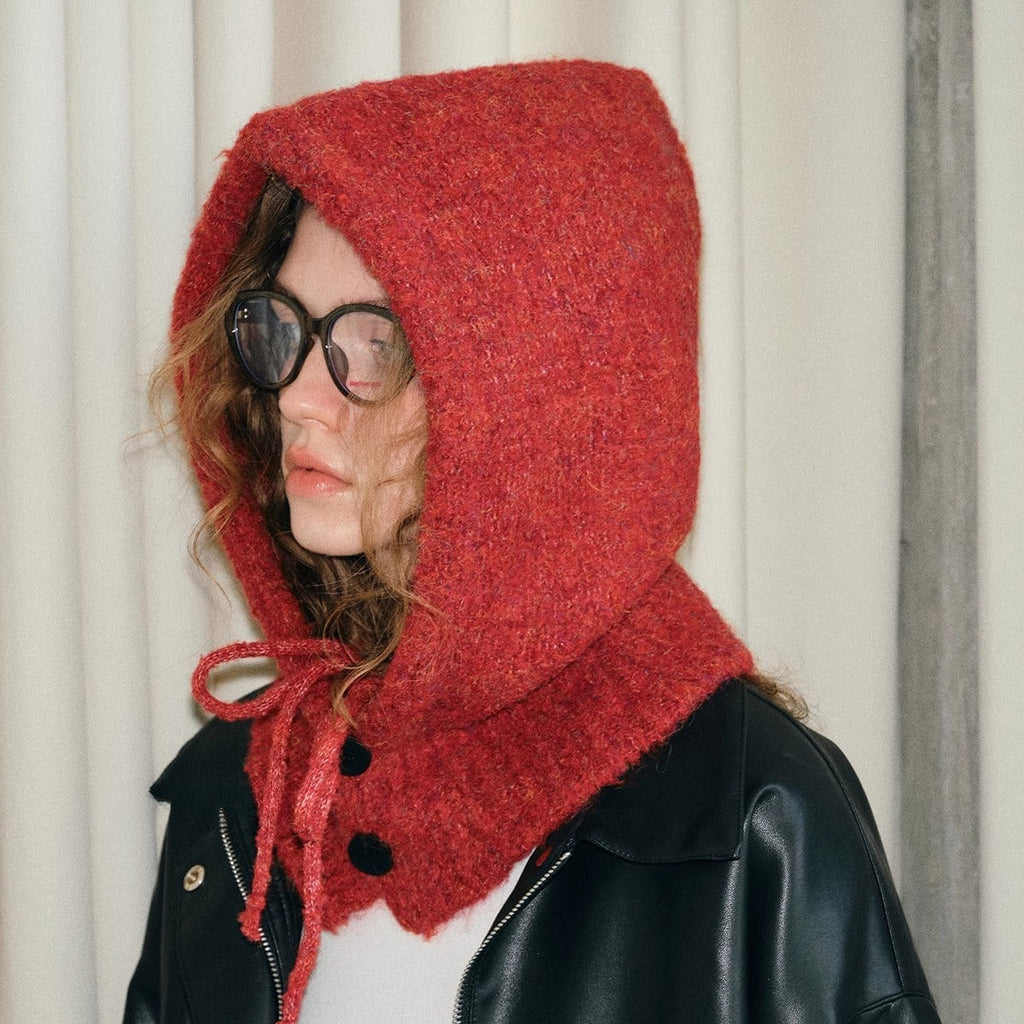 Vintage Balaclava Knit Neck Warmer Hat image 3
