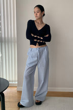 Loose Fit Checkered Casual Pants image 5