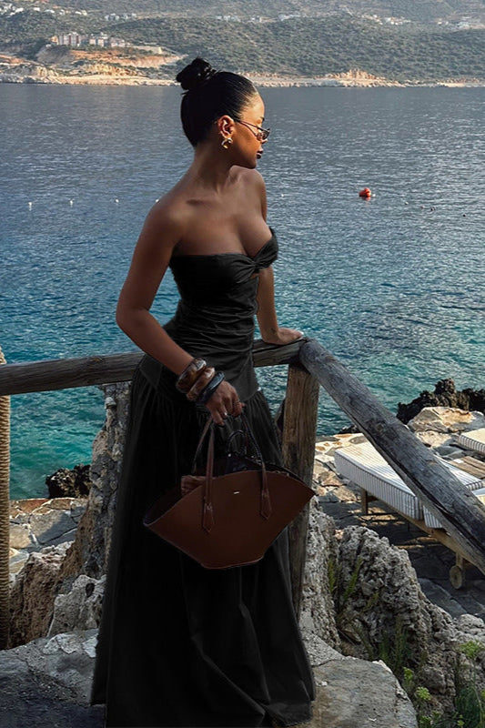 Cutout Strapless Beach Party Dress image 9