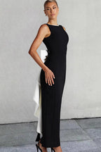 Elegant Bow Slim Fit Party Dress image 7