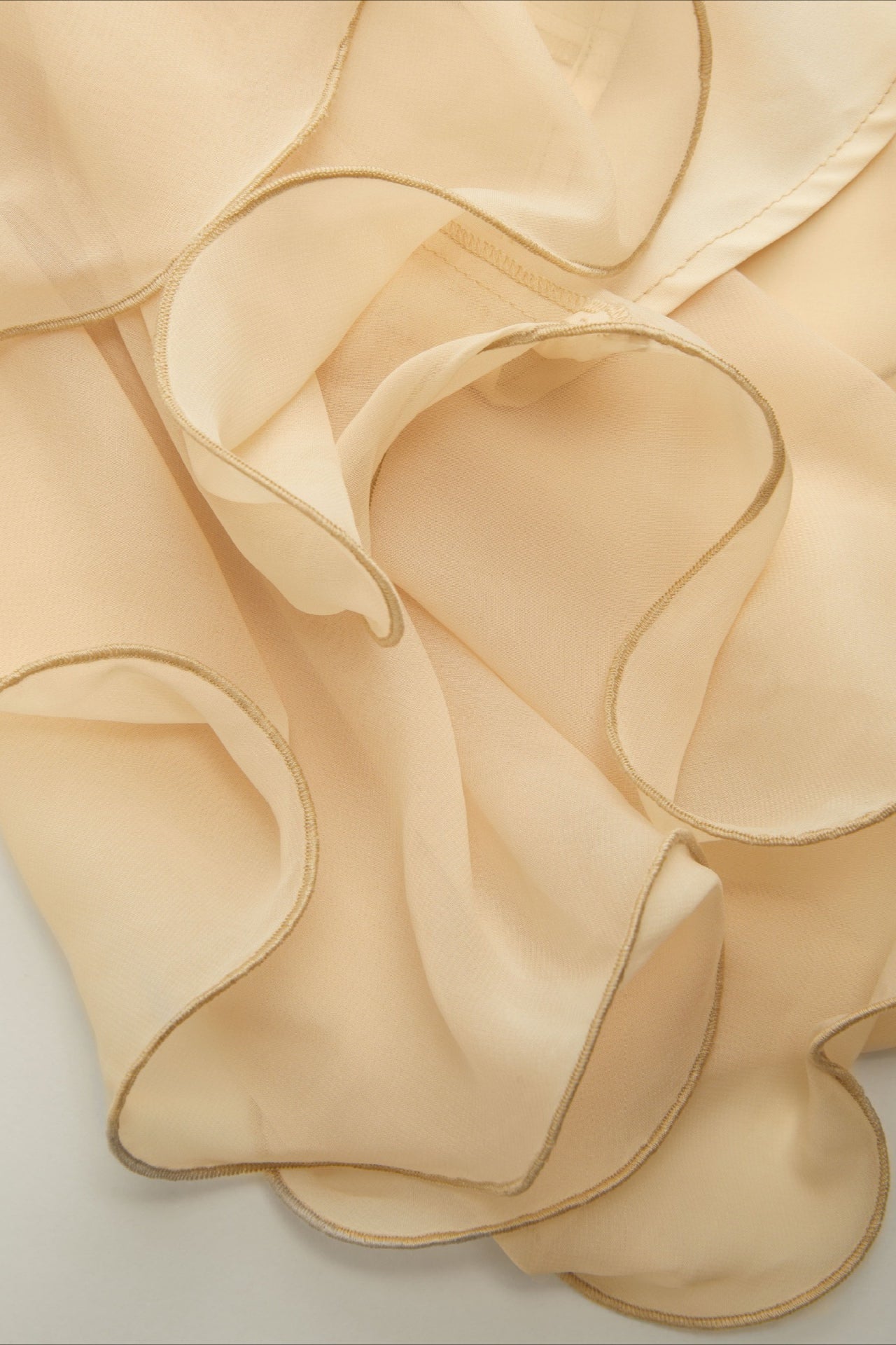 Loose Chiffon Ruffle Flowy Halter Top image 6
