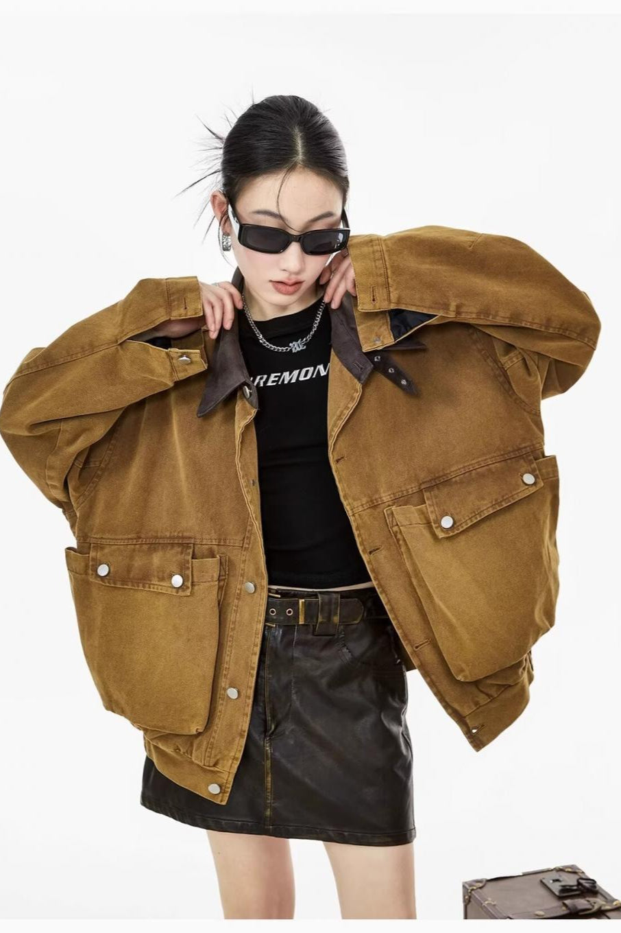 Relaxed Fit Workwear Pocket Jacket image 4