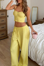 Soft Relaxed Cami Pants Two Piece Set image 1