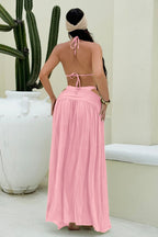 Ruched Fitted Three Piece Swim Set image 2