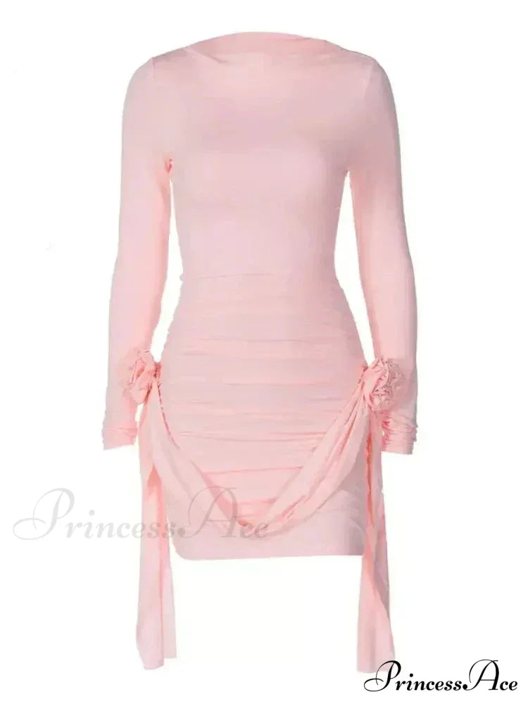 EBONY Elegant MINI DRESS image 4
