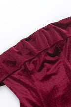 Velvet Bustier Bodycon Skirt Party Dress image 16