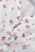 Sexy Chiffon V Neck Ruffle Sleeve Bodycon Skirt Sets image 6