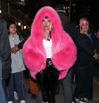 Eco-Friendly ImiTation Fox Hooded Coat image 8