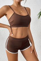 Strapless Ribbed Bikini Two Piece Swim Set image 3