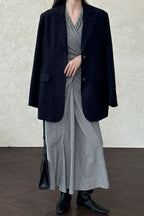 Split Back Relaxed Fit Blazer image 12