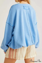 Edge Raw Neck Crew Sweatshirt image 3