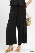 Laurel Linen Trousers styled for Avrienne