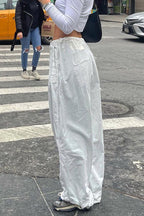 Fashionable Low-Waisted Drawstring Cargo Pant image 3