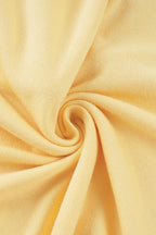 Solid Ruffle Splice V Neck Blouse image 5