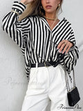 Effortless Charming Pinstripe Shirt image 1