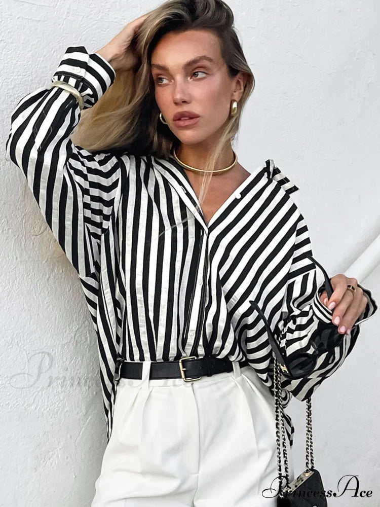 Effortless Charming Pinstripe Shirt image 2